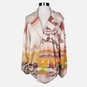 Urban Outfitters Multicolor Patterned Cardigan